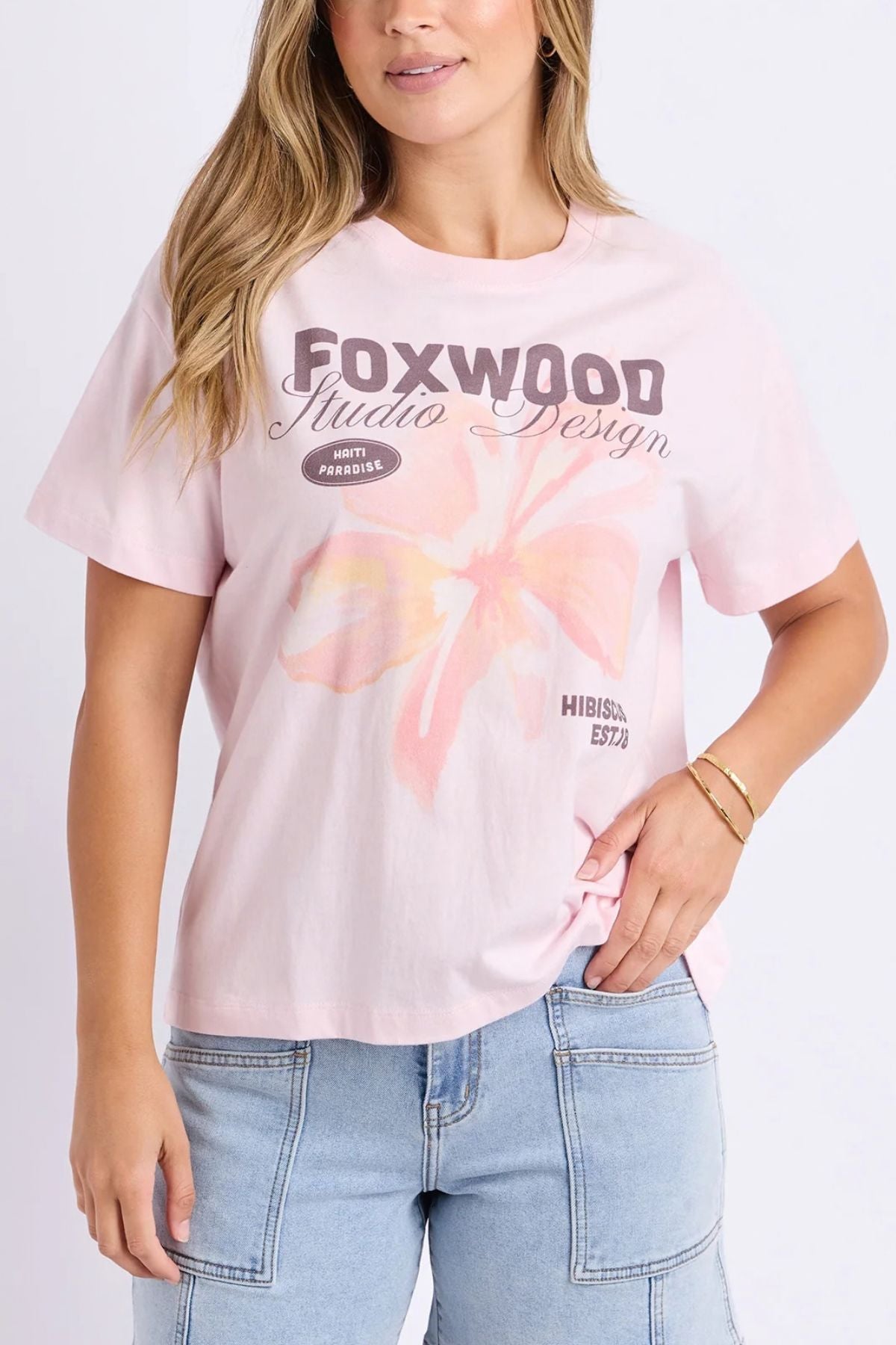 Foxwood Hibiscus Tee