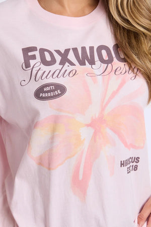Foxwood Hibiscus Tee