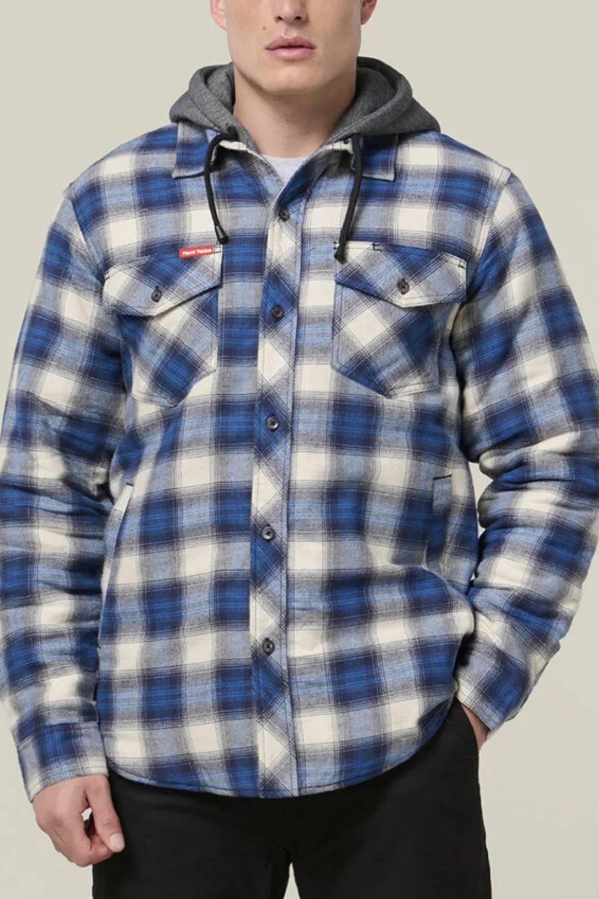 Hard Yakka Quilted Flannelette Shacket Urban Surf Mainstreet