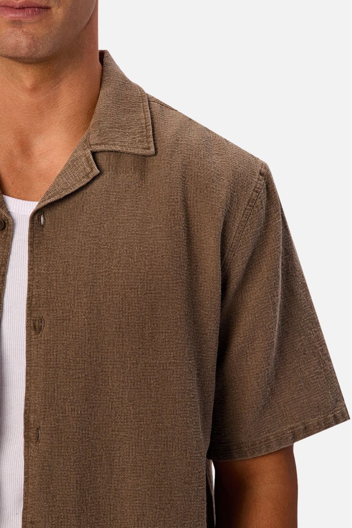 Industrie The Washed Marbella Short Sleeve Shirt