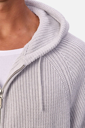 Industrie The Westlake Knitted Zip Hood
