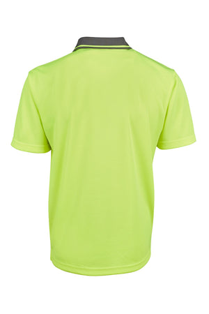JBs Hi Vis Non Cuff Traditional Polo