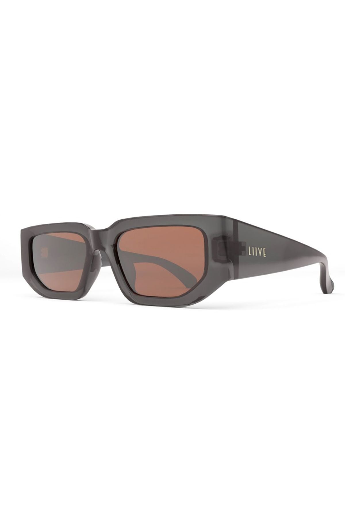 Liive Innocent Sunglasses featuring brown lenses.