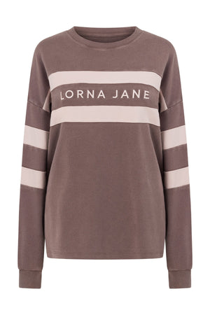Lorna Jane Campus Oversized Lightweight Washed Sweat