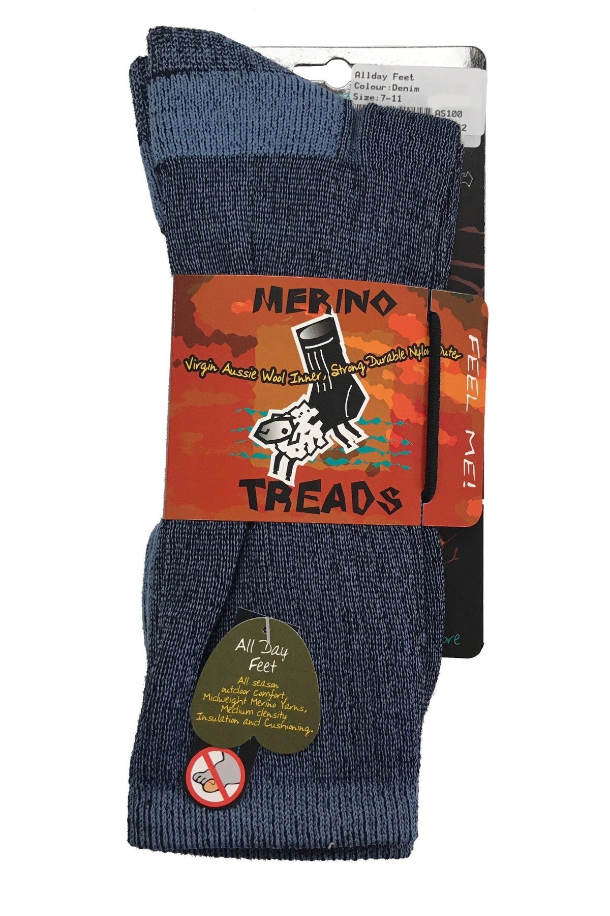 Merino Treads Allday Feet
