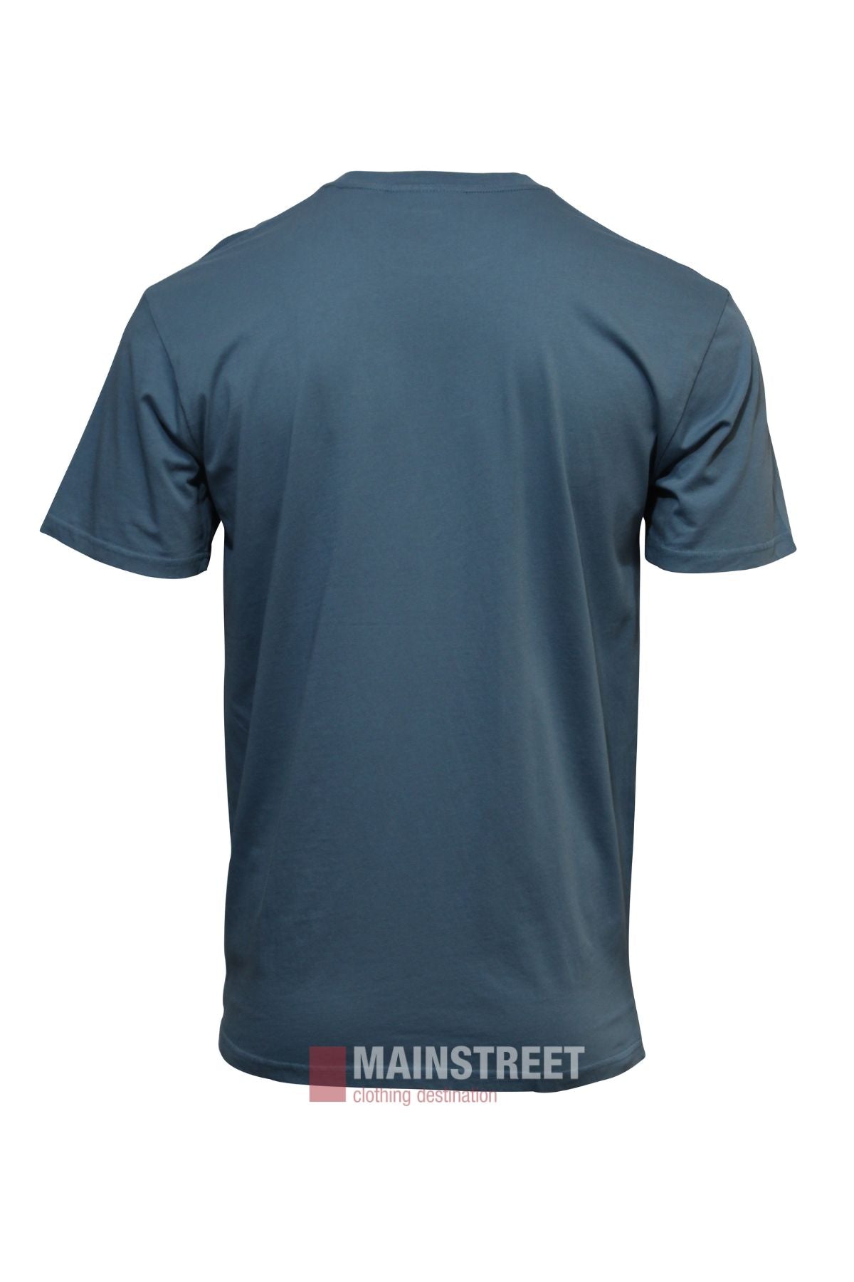 The Pilbara Game Day T-Shirt is a plain, blue, short-sleeved tee shown from the back against a white background. Made of breathable cotton with no visible logo or design, it offers effortless comfort for any fan.