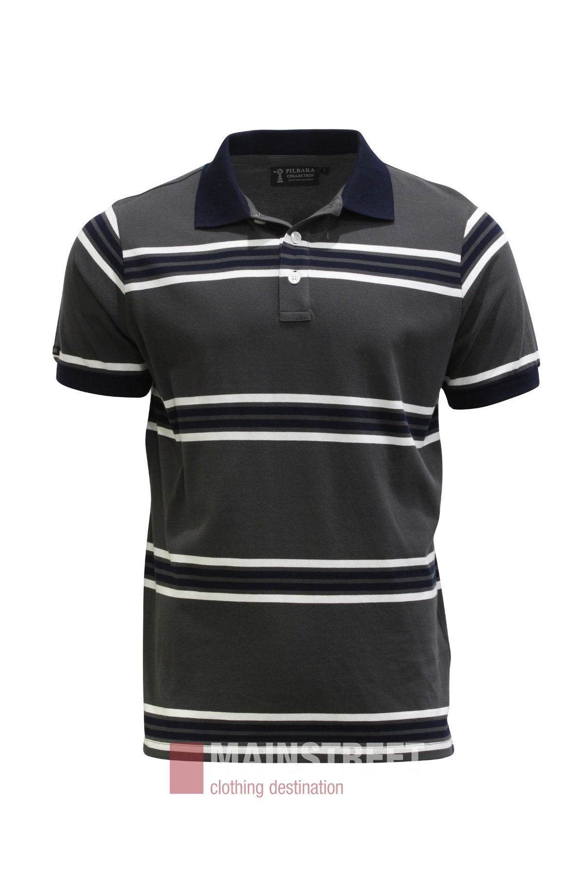 Pilbara Striped Polo