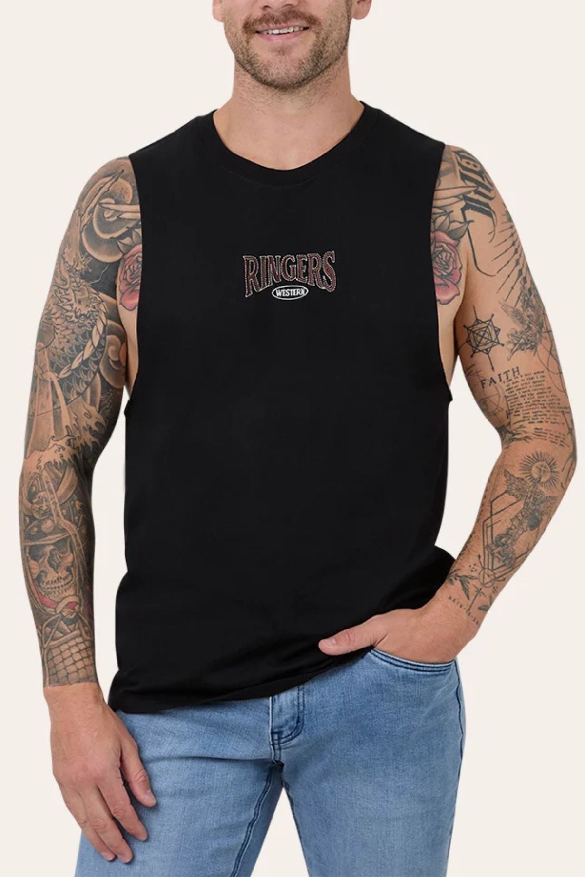 Ringers Western Western Outrider Muscle Tank
