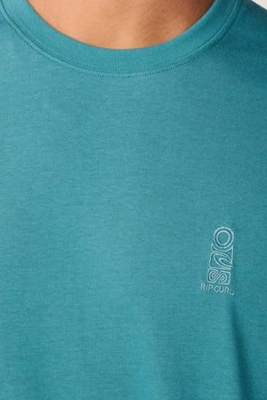 Rip Curl Search Series Vaporcool Embroid Tee