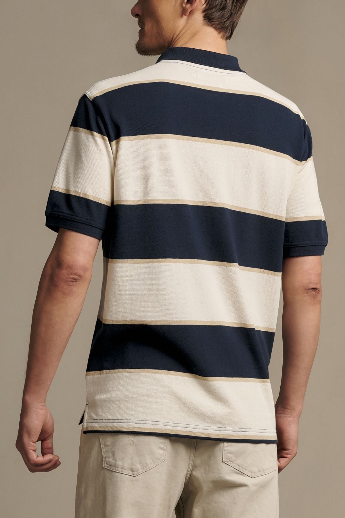 RM Williams Balmain Stripe Polo