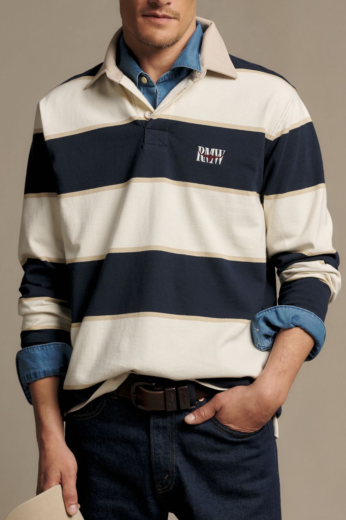 RM Williams Balmain Stripe Rugby