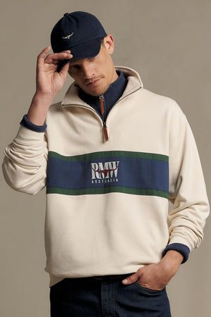 RM Williams Classic RMW 1/4 Zip Sweatshirt