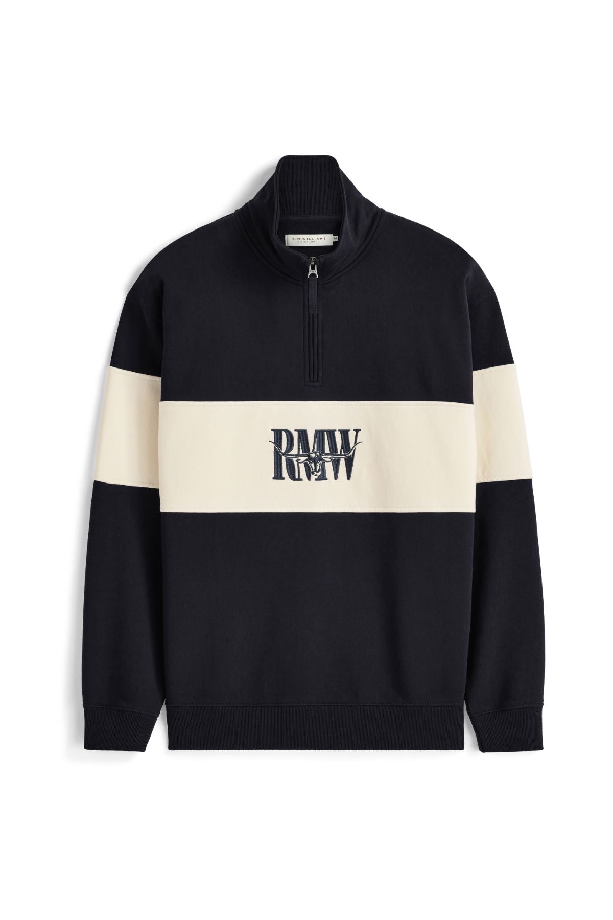 RM Williams Heritage 1/4 Zip Sweatshirt