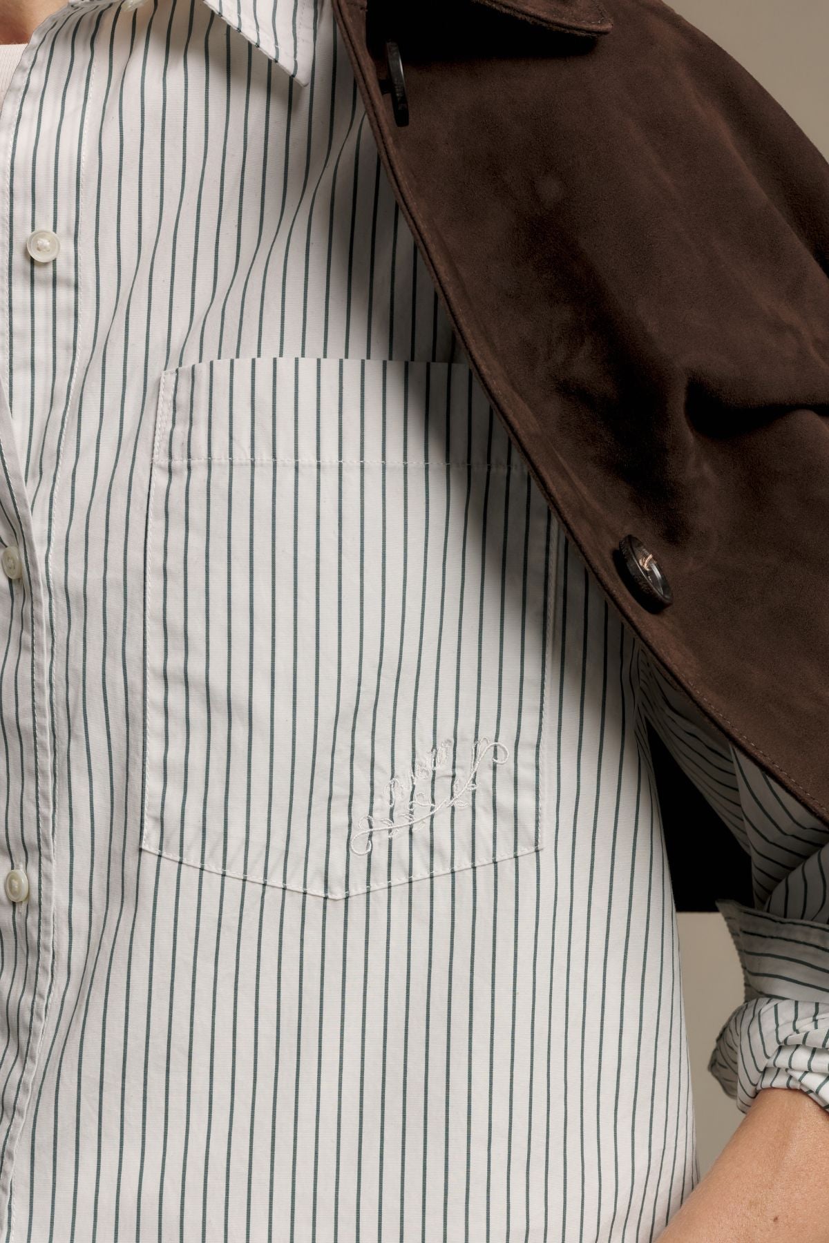 RM Williams Hopeland Poplin Stripe Shirt