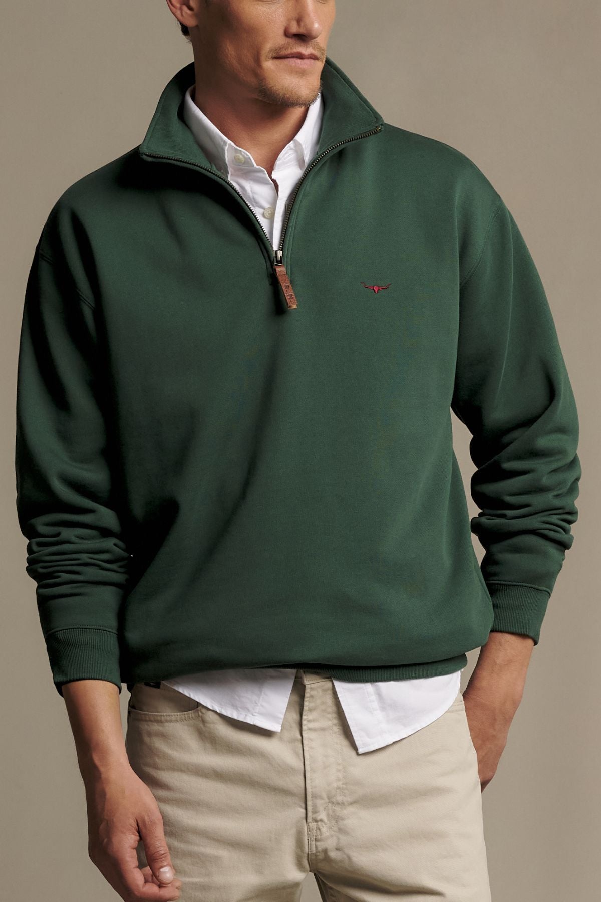 RM Williams Mulyungarie 1/4 Zip Sweatshirt