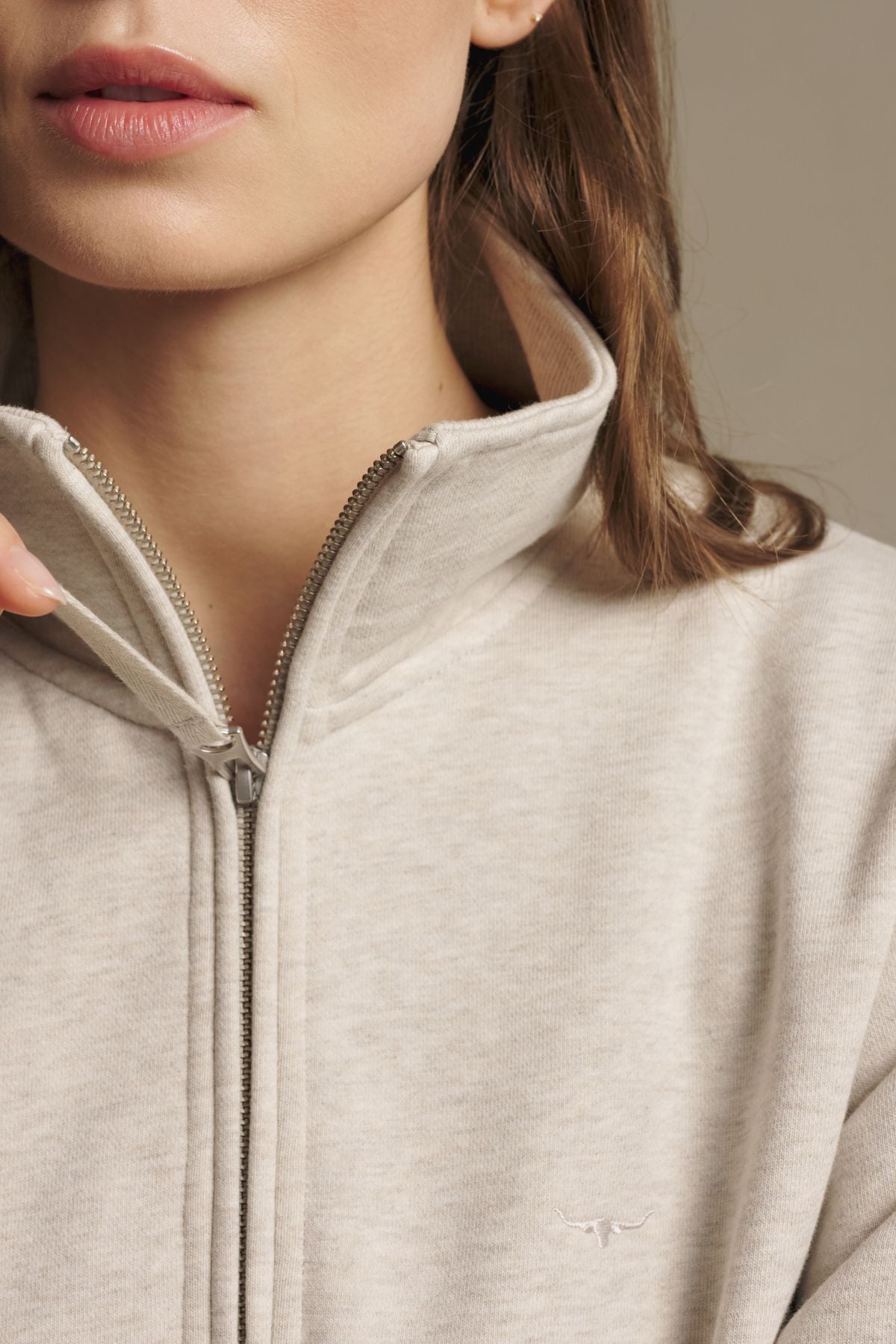 RM Williams Trickett Quarter Zip Sweatshirt