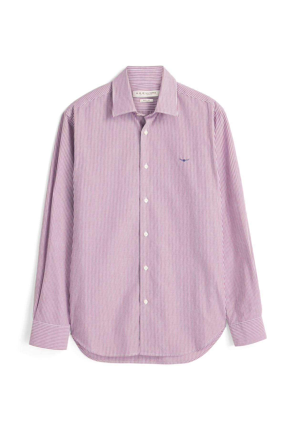 RM Williams Sommers Poplin Stripe Shirt
