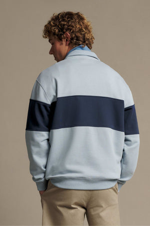 RM Williams Heritage Panel 1/4 Zip Sweatshirt