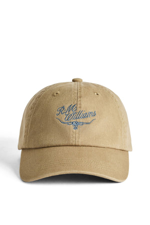 RM Williams Script Longhorn Cap