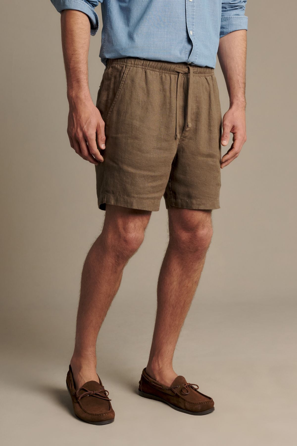 RM Williams Rugby Linen Short