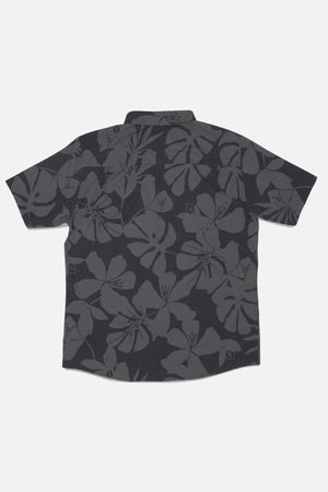 Salty Crew Breezer Perforated Button Up Short Sleeve Shirt