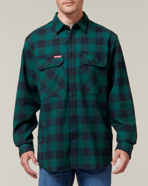 Hard Yakka Check Flannelette Shirt