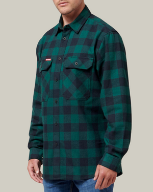 Hard Yakka Check Flannelette Shirt