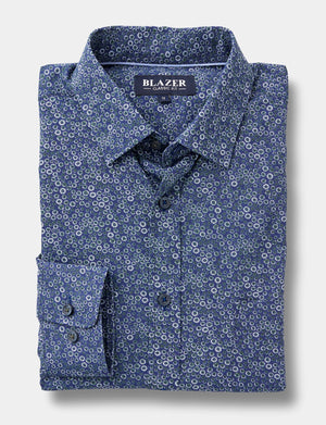 Blazer Tim Printed Shirt (4678257213577)