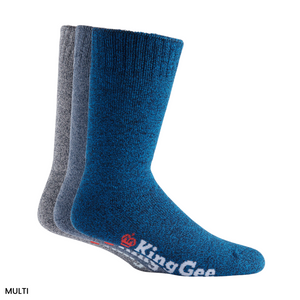 King Gee Bamboo 3pk Work Sock