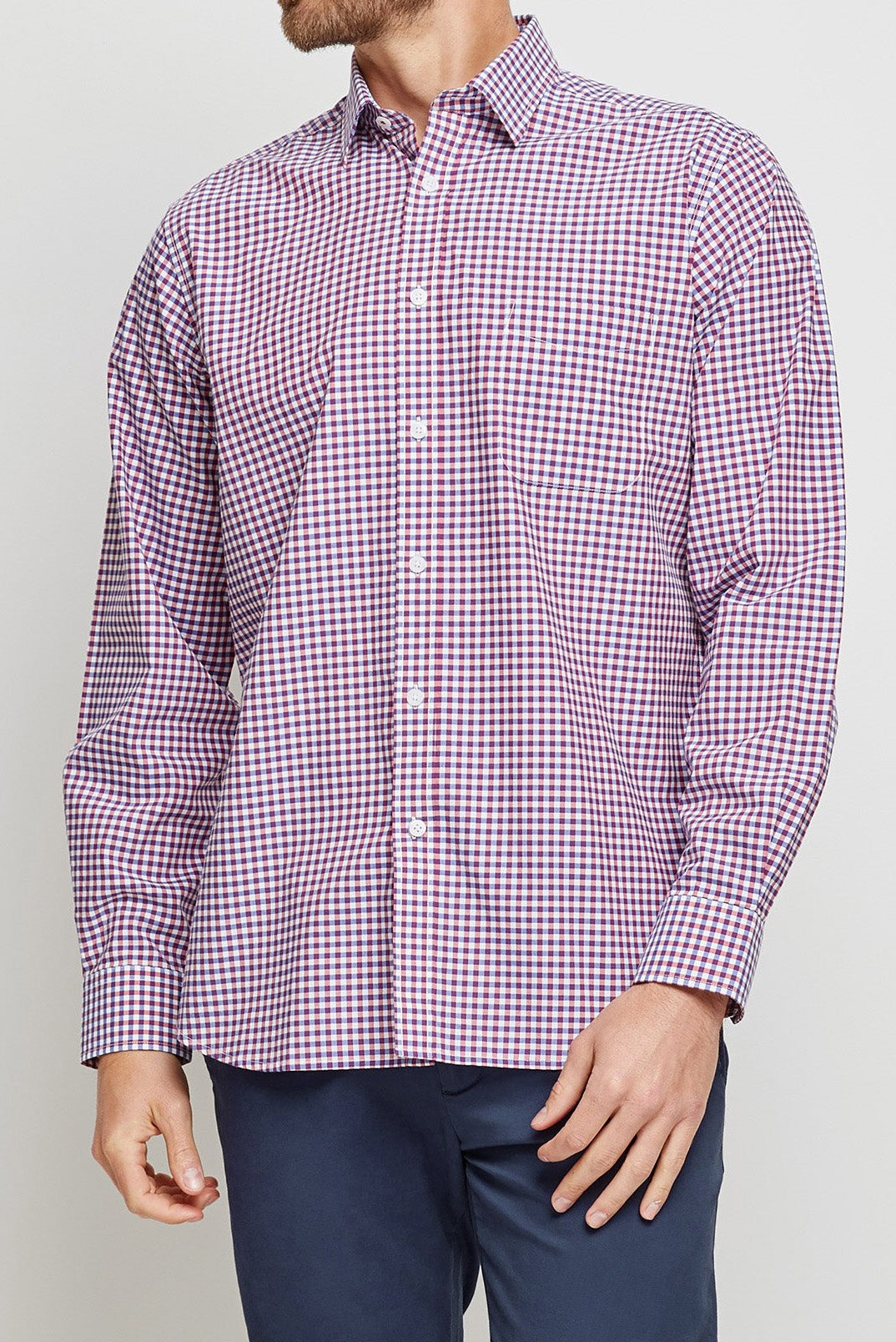 Blazer Oscar Check Shirt (4498639683721)