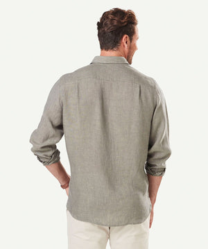 Gazman Linen Plain Shirt (5791110398110)