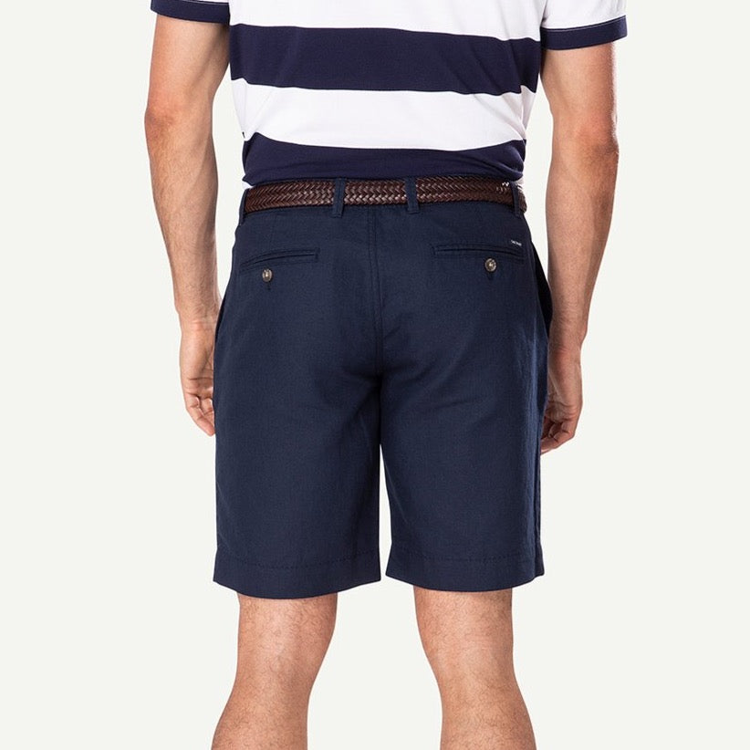 Gazman Linen Blend Short Mainstreet Clothing