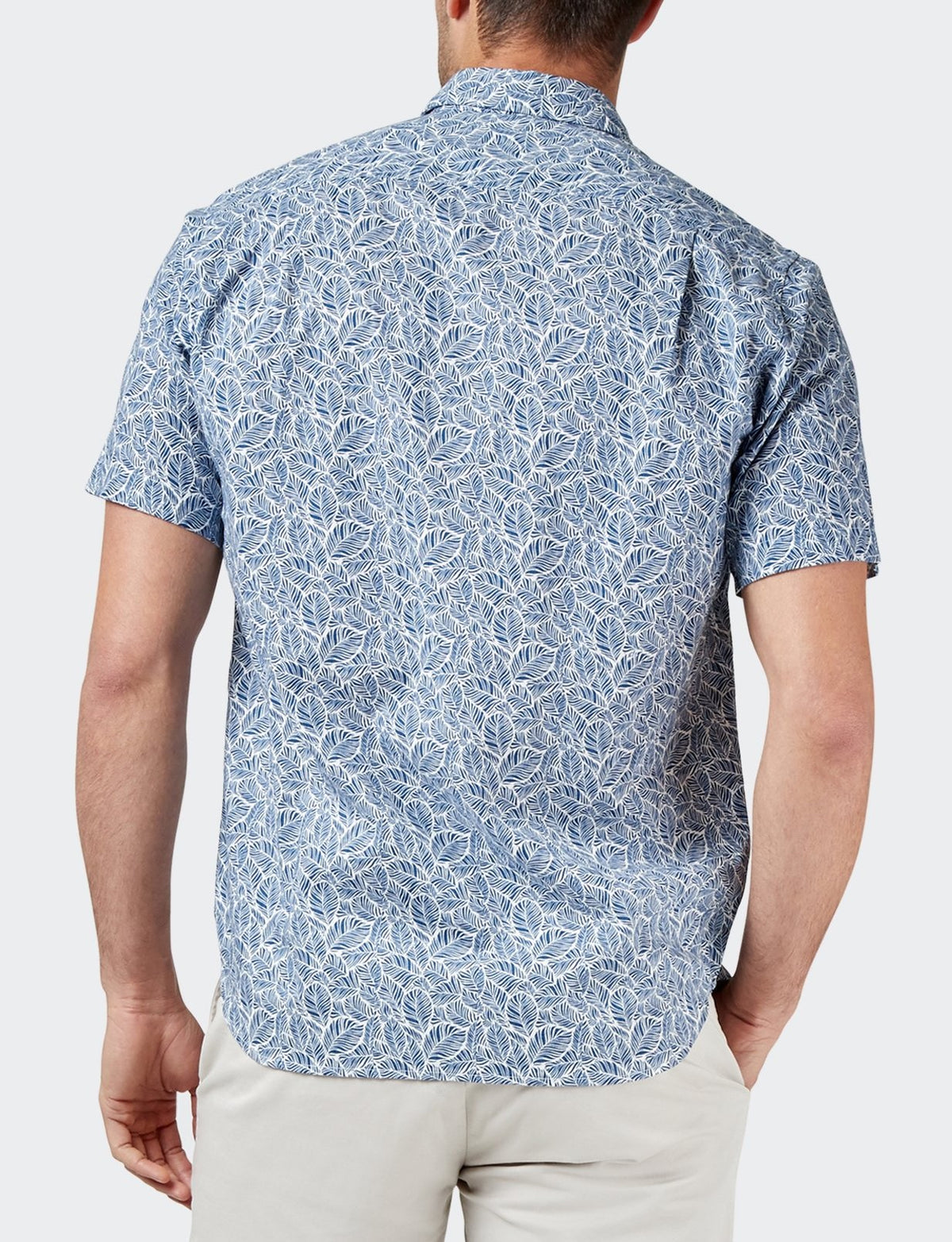 Blazer Alfie Cotton Linen Print Shirt