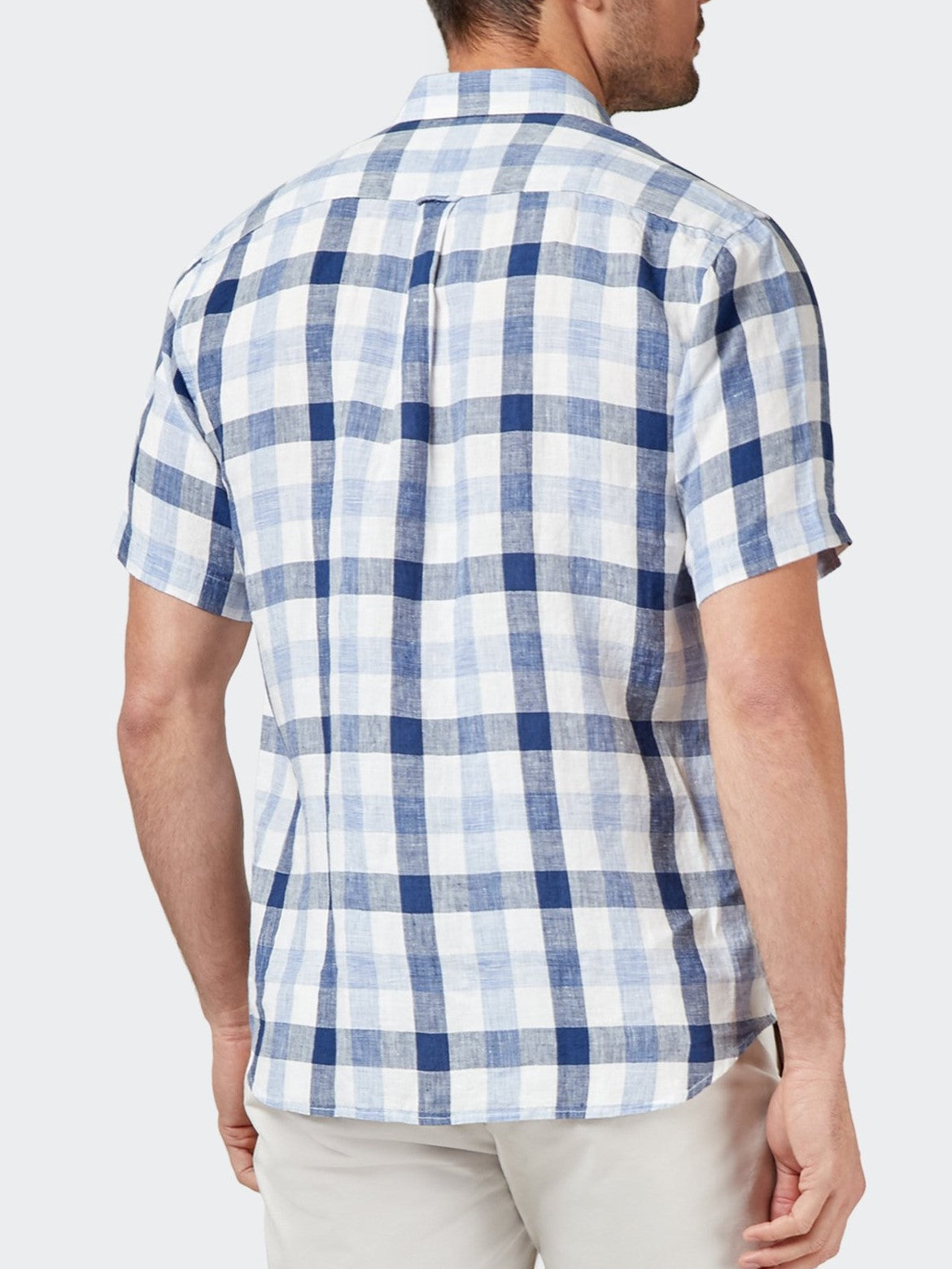 Blazer Theo Linen Check Shirt