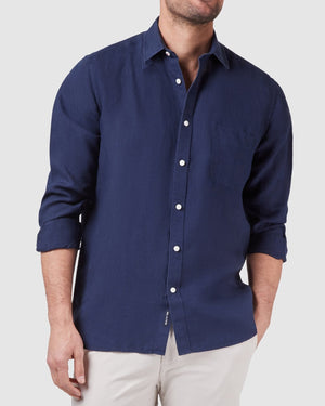 Blazer Cooper Linen Plain Shirt