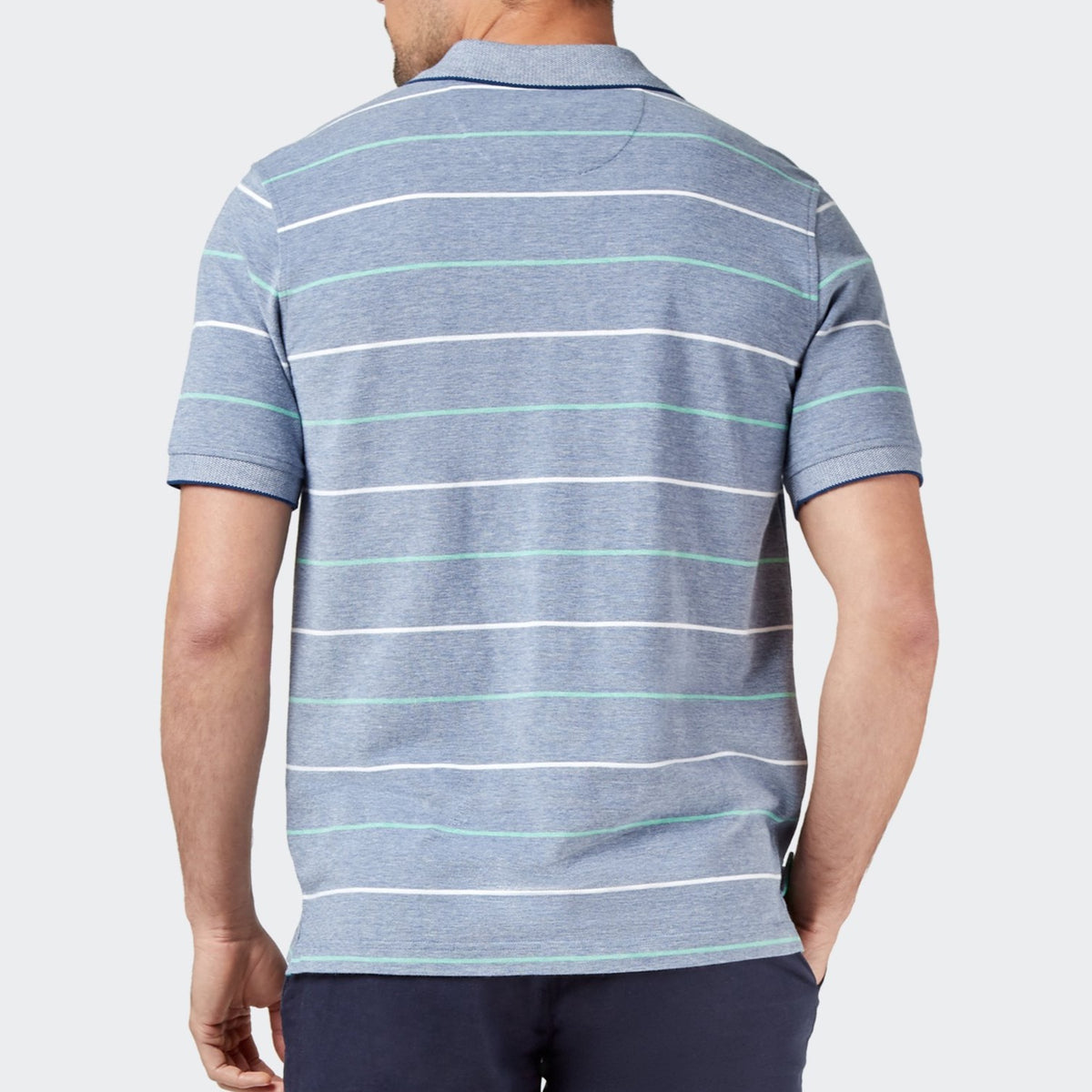 Blazer Levi Stripe Pique Polo (5808012820638)
