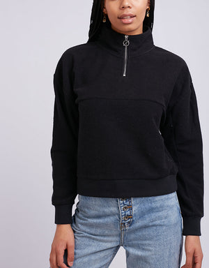 Silent Theory Parker 3/4 Zip Crew