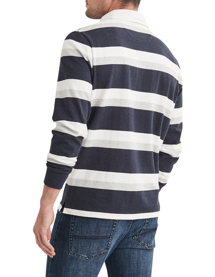 Blazer Garrett Stripe Rugby Top (4678286573705)