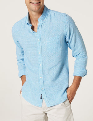 Blazer Reeves Linen Check Shirt
