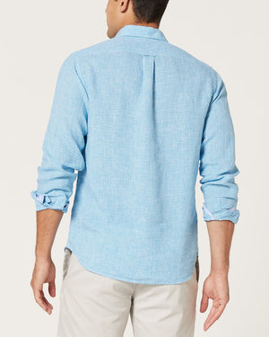 Blazer Reeves Linen Check Shirt