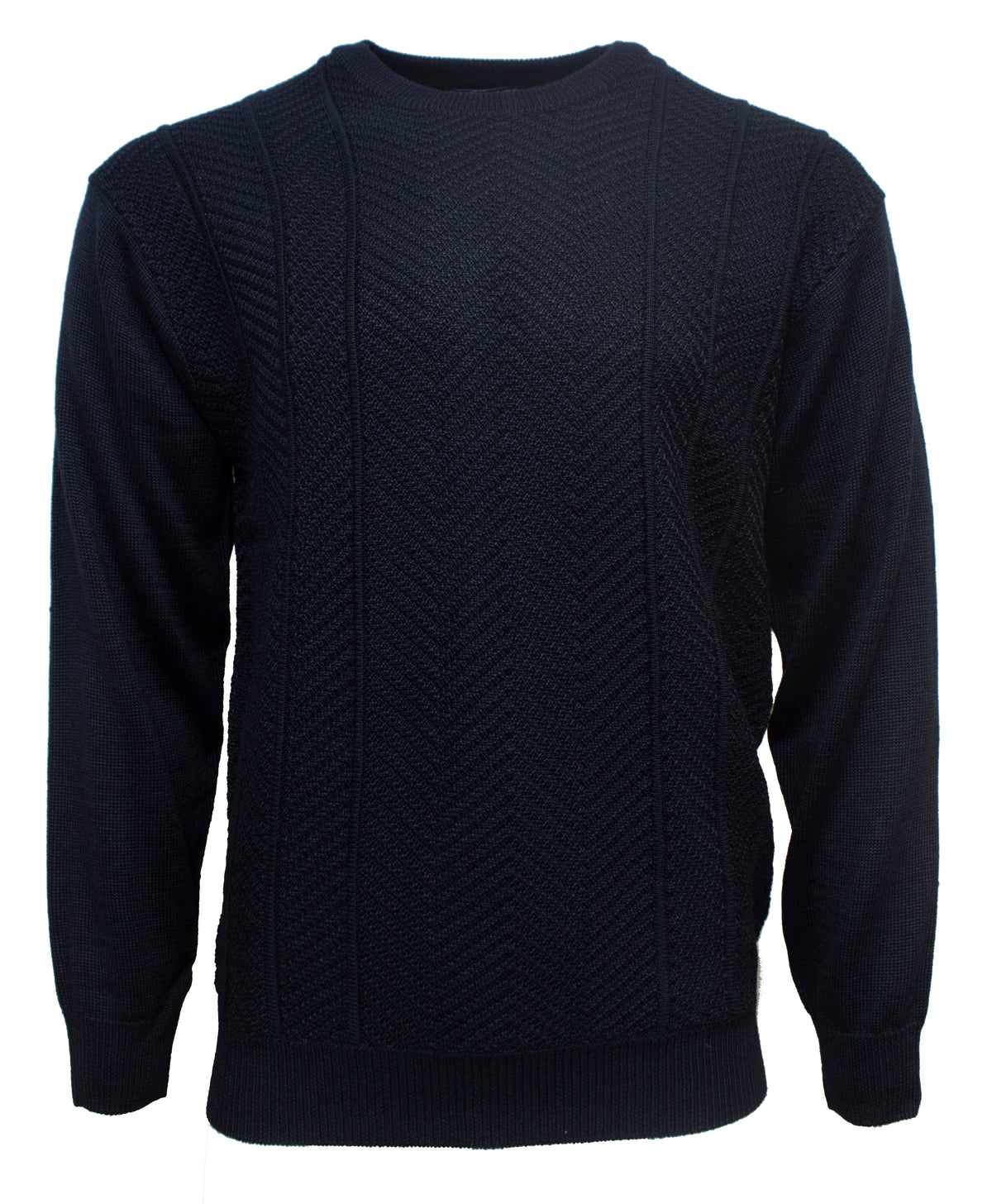 Ansett Tradewinds Self Pattern Crew Knit (5044943061129)