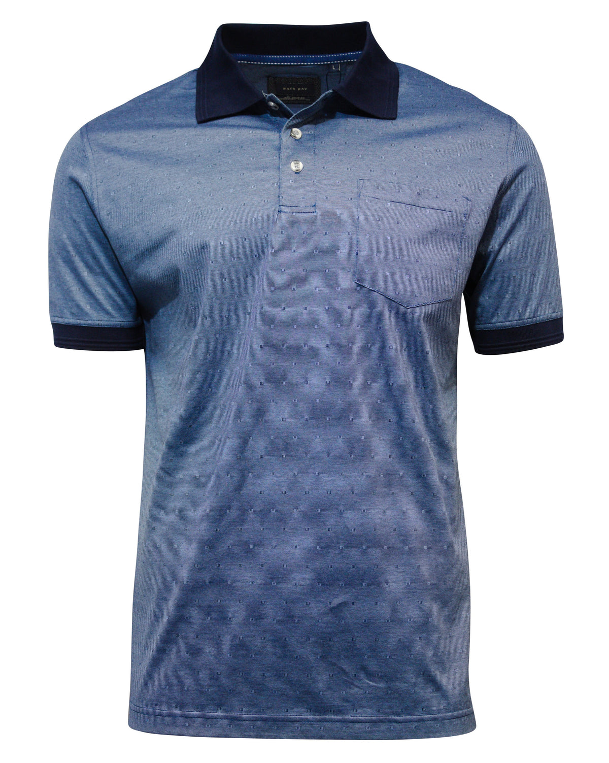 Back Bay Mercerised Cotton Jacquard Polo
