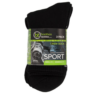 Bamboo Sports Crew Sock