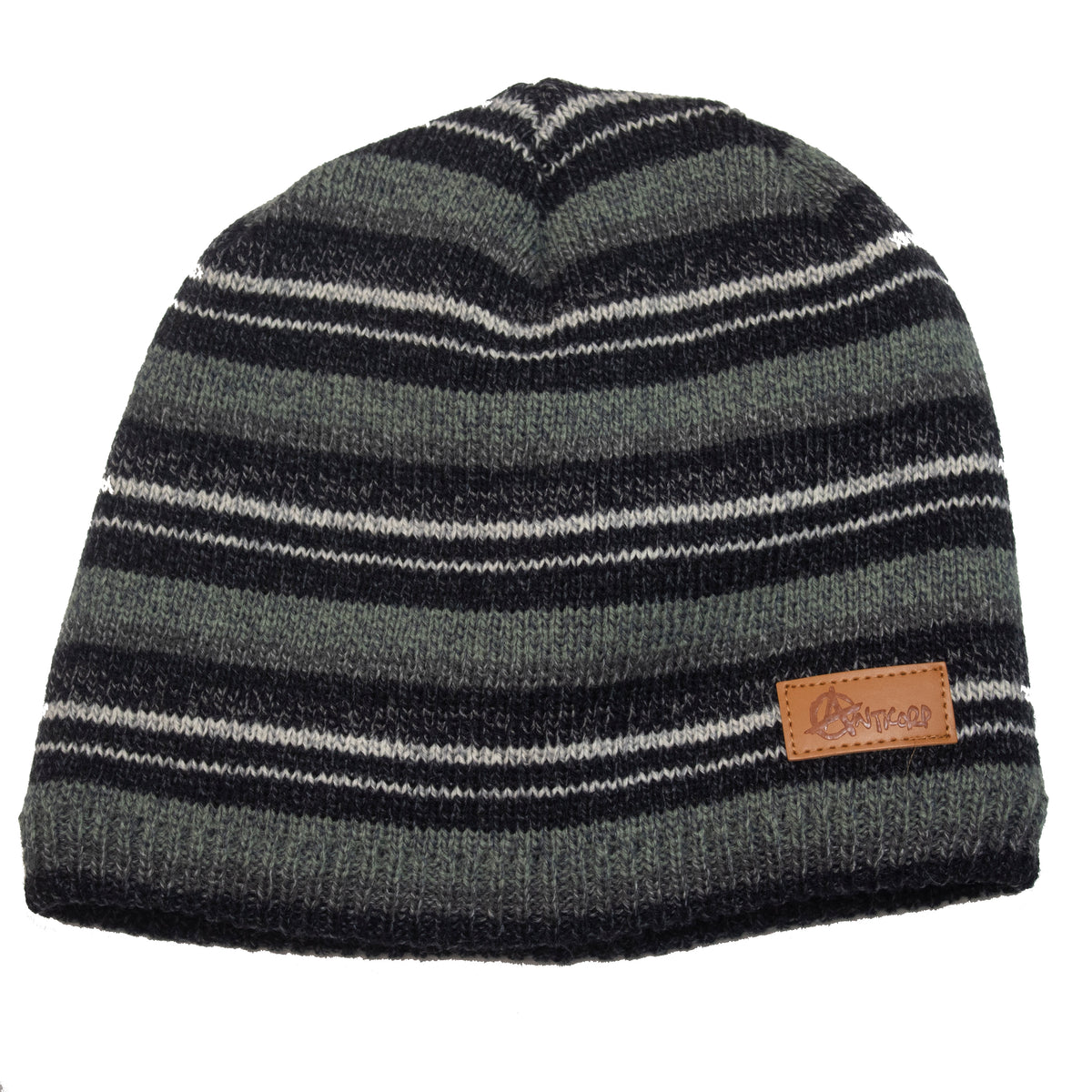 Anticorp Striped Lined Beanie (5245238378654)