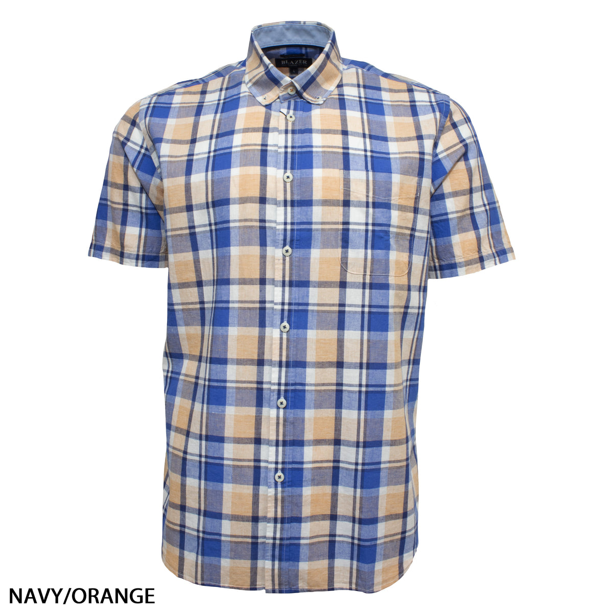 Blazer Noah Cotton Linen Check Shirt