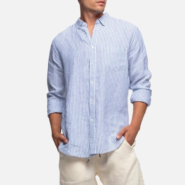 Industrie The Rickman Linen L/S Shirt (5805033095326)