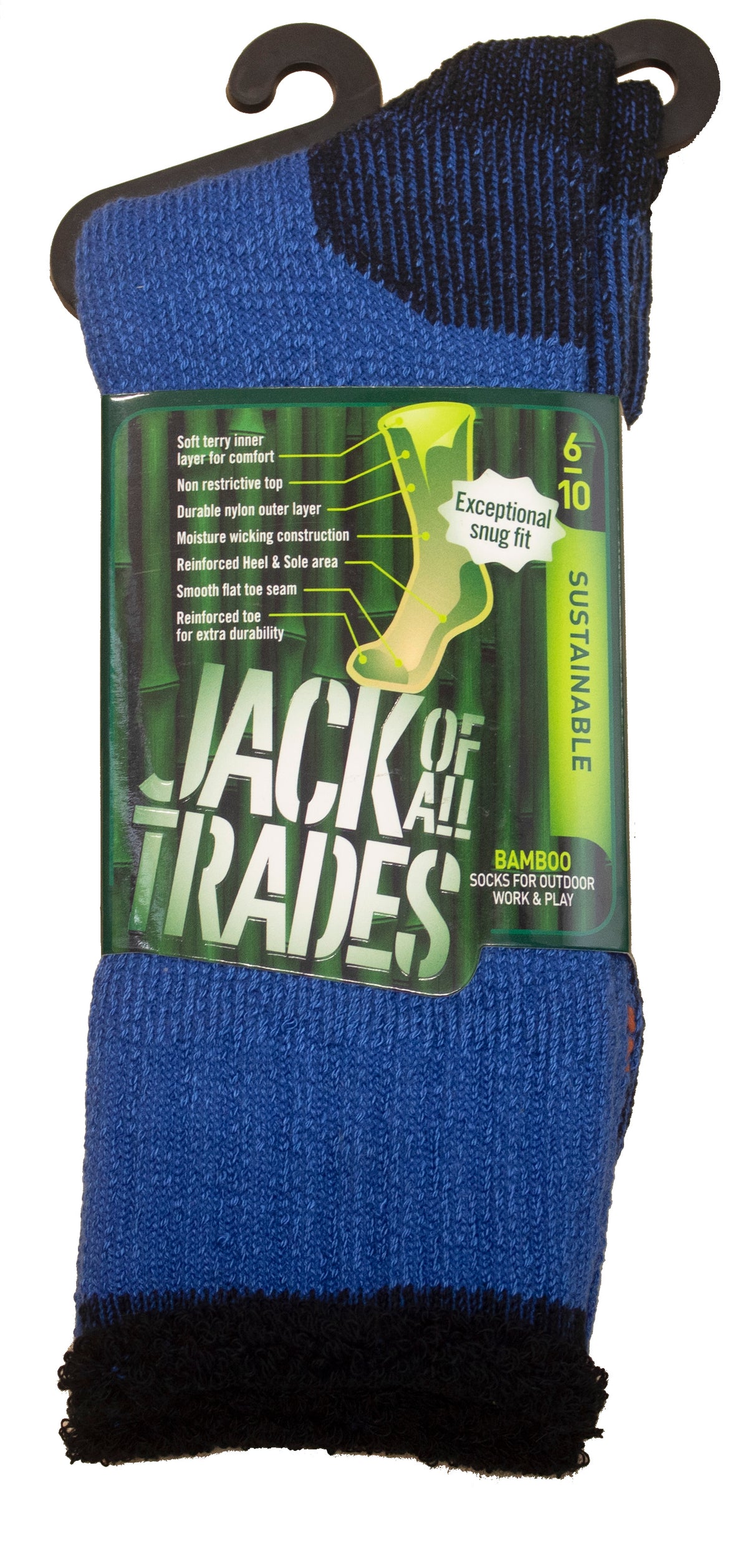 JOAT Bamboo Outdoor Sock 6-10 (4824565973129)