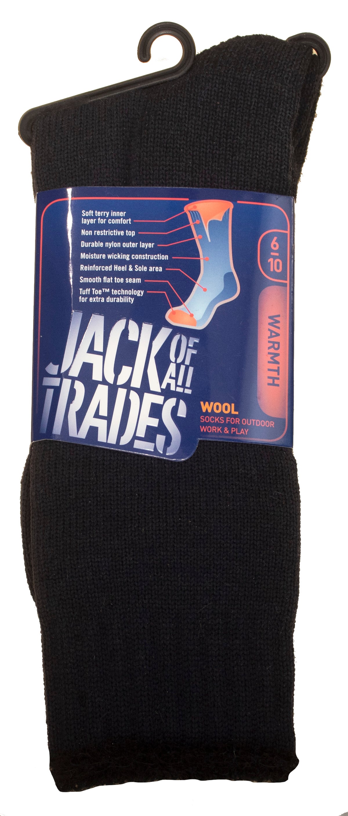 JOAT Wool Outdoor Sock 6-10 (4824544051337)