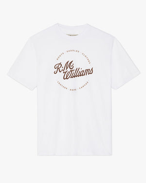 RM Williams Script Stamp T-Shirt