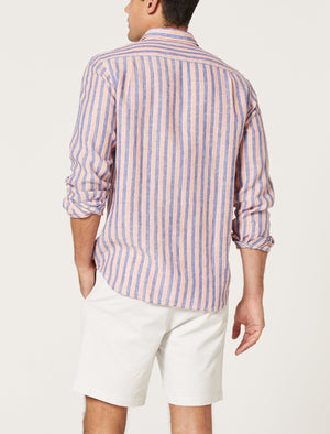 Blazer Dominic Linen Stripe Shirt